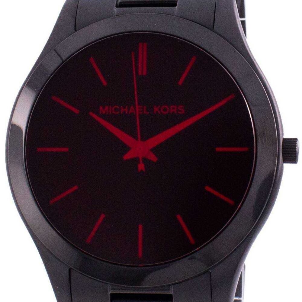 Michael Kors Slim Runway MK8734 Men’s Quartz Stainless Steel Watch Silver